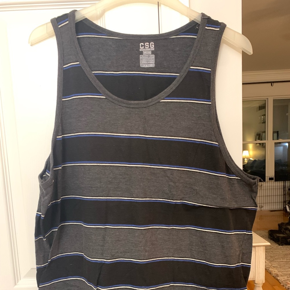 CSG Men’s Striped Tank